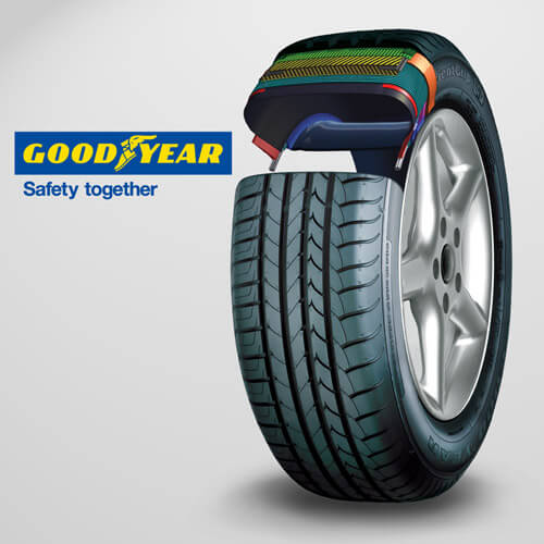 Goodyear Tyre Illustrations