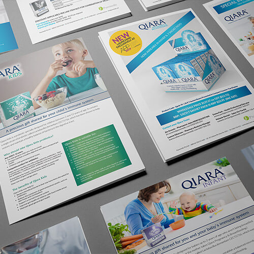 Qiara sales collateral